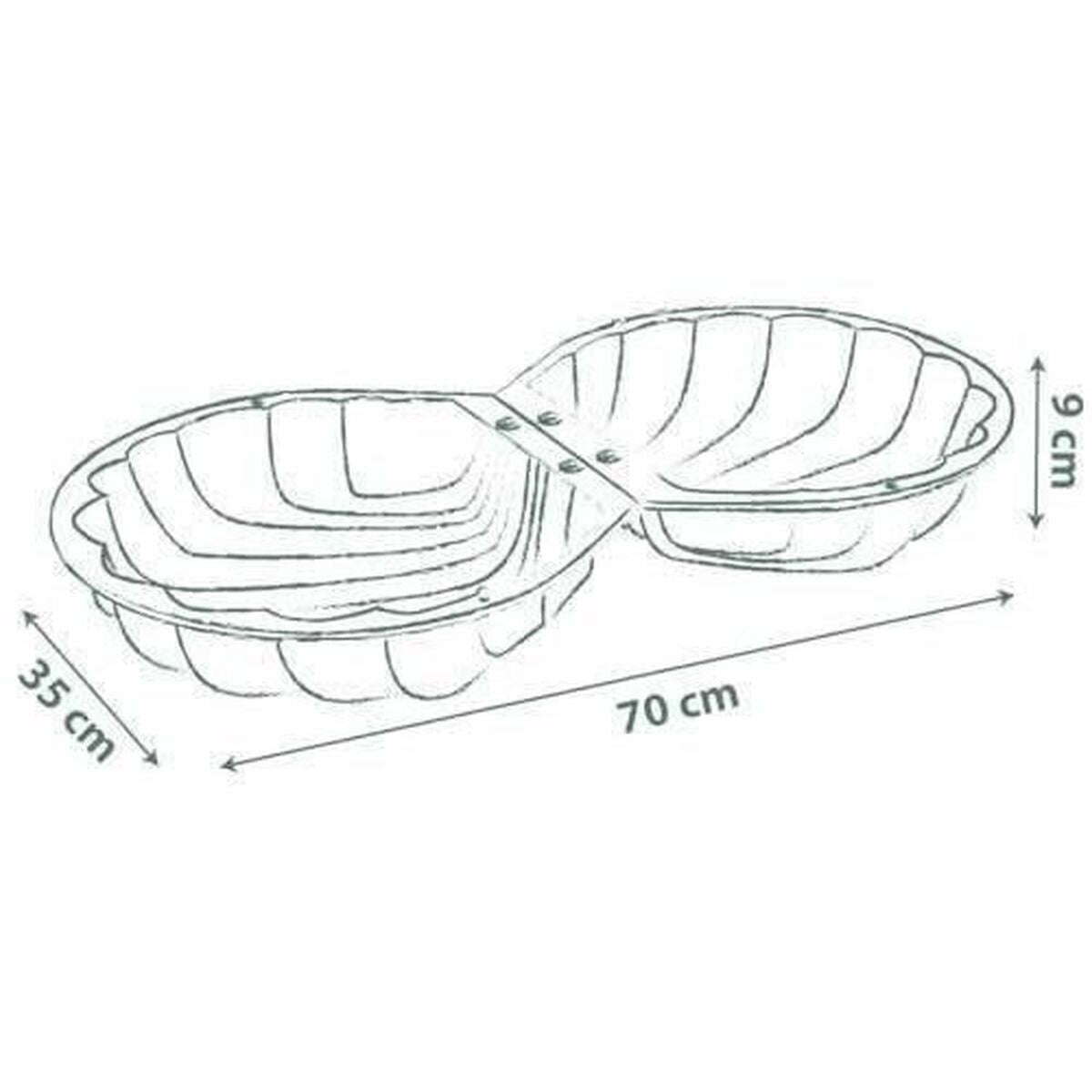 Sandpit Smoby Life Plastic