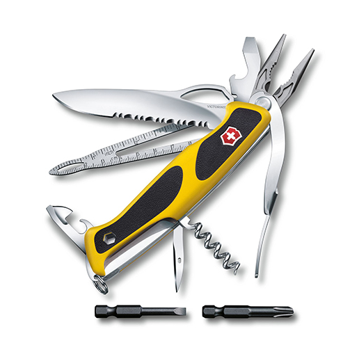 Victorinox 0.9798.MWC8, kapesní nůž Ranger Boatsman MW Grip s pouzdro, (0.9798.MWC8)